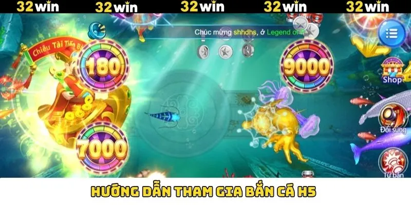 Bắn Cá H5 Là Gì - Khám Phá Thế Giới Săn Cá Cực Kỳ Cuốn Hút 10 Hướng dẫn cách thức tham gia bắn cá H5 dễ dàng tại 32Win
