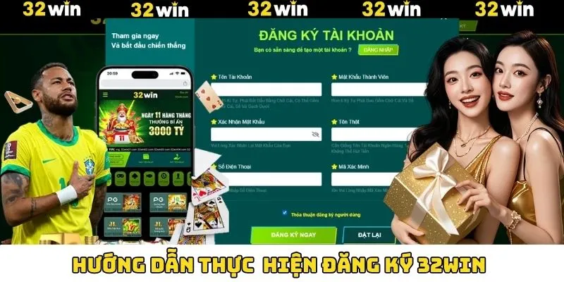 Hướng dẫn về quy trình đăng ký 32Win đơn giản, dễ dàng Hướng dẫn về quy trình đăng ký 32Win đơn giản, dễ dàng