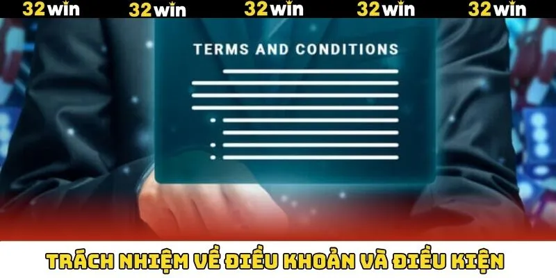 Trách nhiệm người chơi tại các điều khoản và điều kiện Trách nhiệm người chơi tại các điều khoản và điều kiện